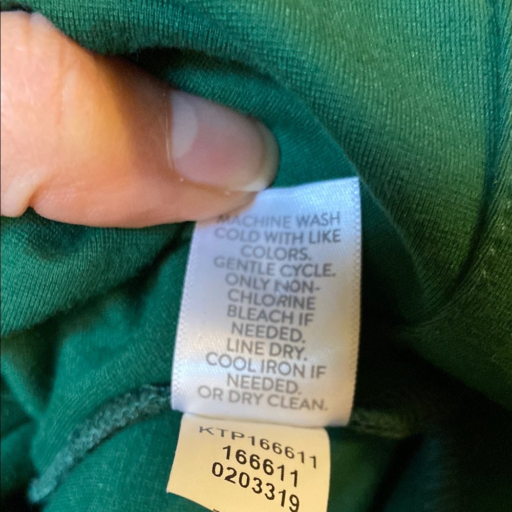 J. Jill Green Women's Top with Button Details on Long Sleeves. Size M - Picture 10 of 10